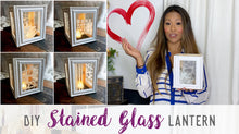 DIY Stained Glass Lantern